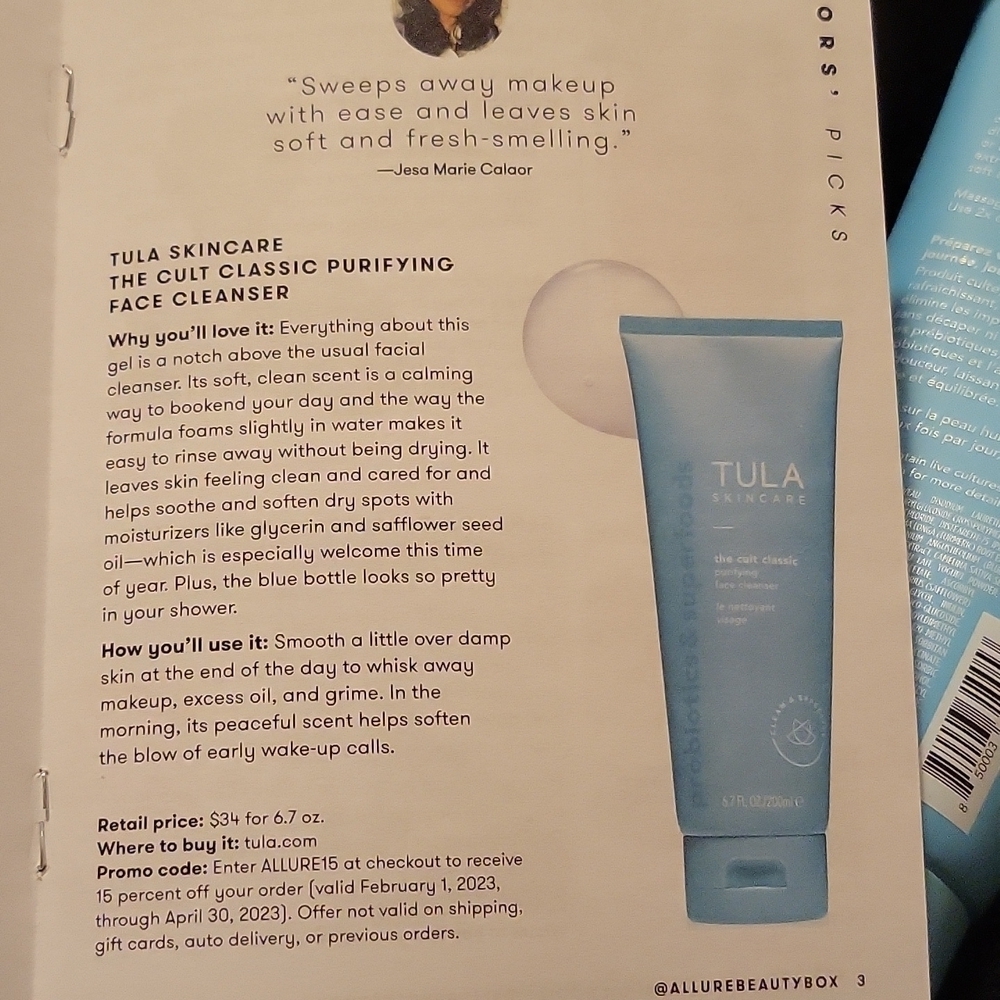 Tula Skincare The Cult Classic Purifying Face Cleanser - Picture 6 of 6